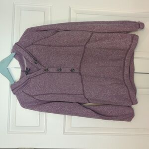 Women's Purple Hooded Top